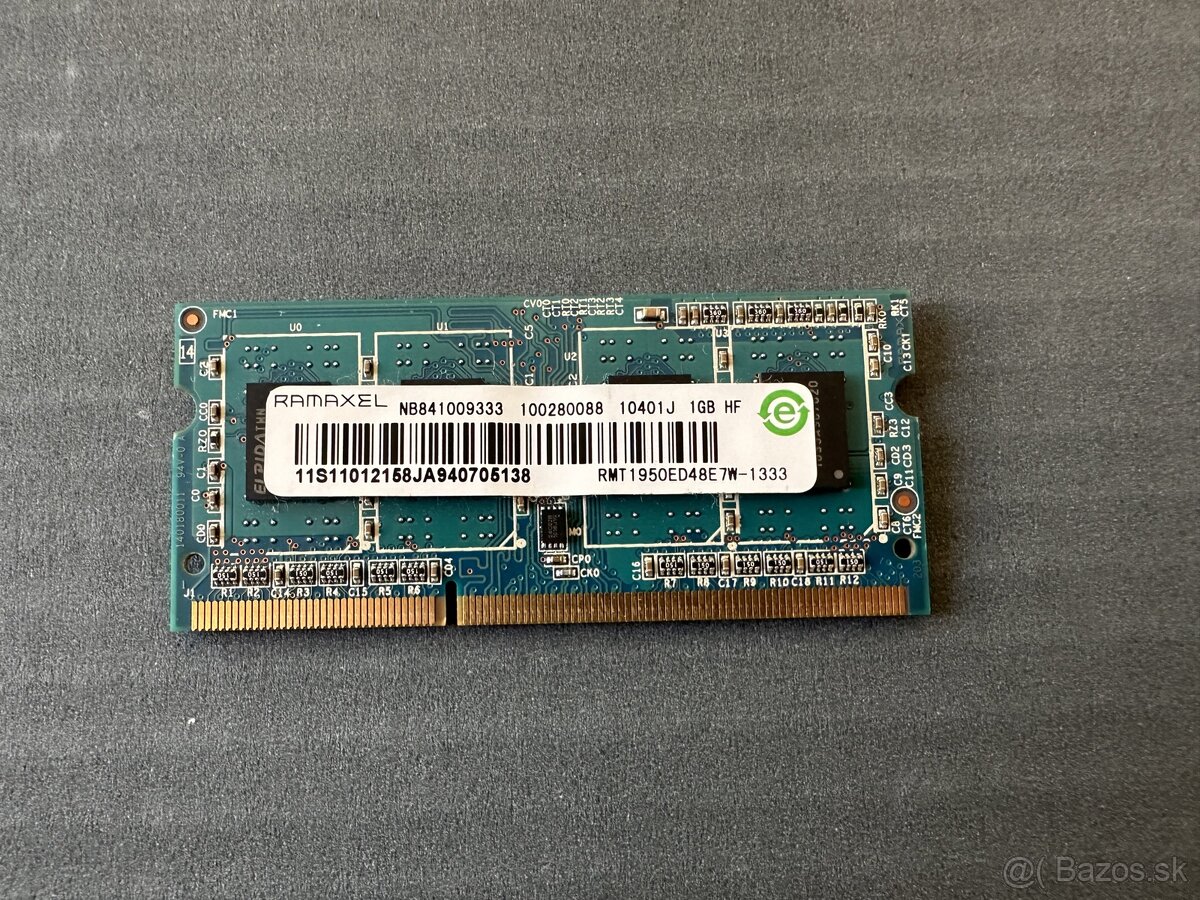 DDR3 RAMky do notebooku - 2