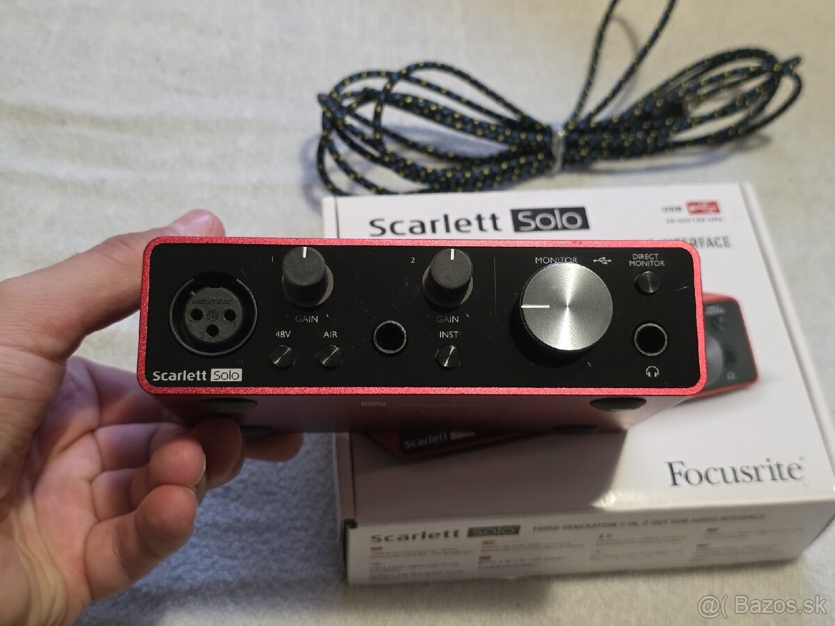 Focusrite Scarlett solo 3rd gen - 2