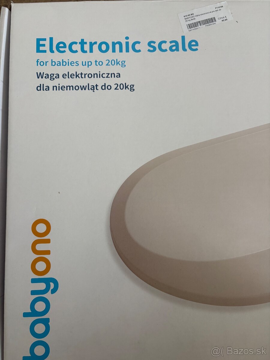 Elektronicka vaha pre deti BabyOno - 2