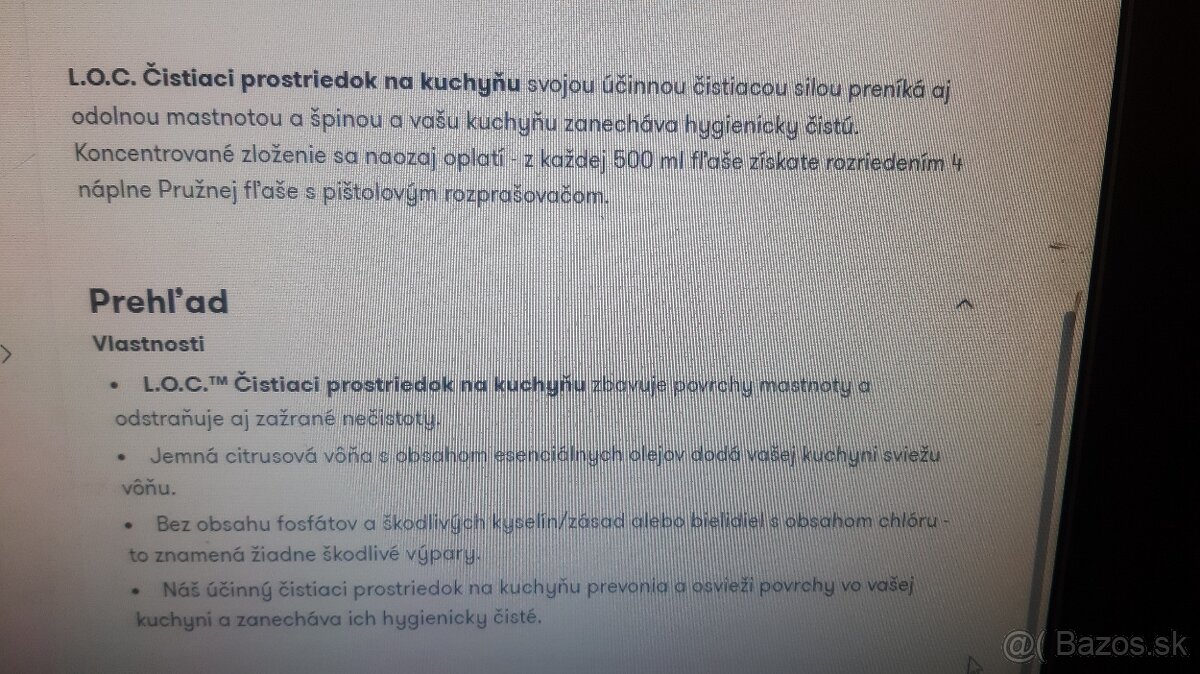 čistič na mastné povrchy, kuchyňu - 2