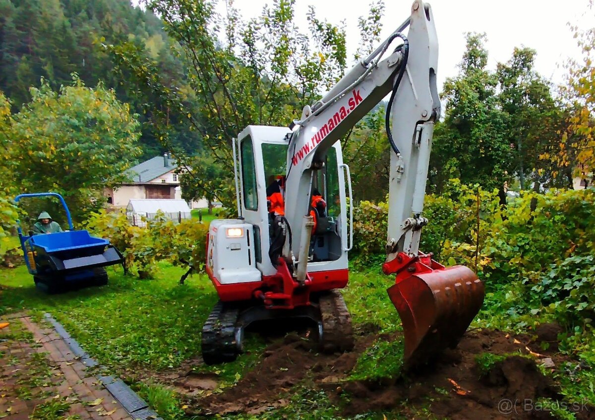 ZEMNÉ PRÁCE - Bager - Dumper – BRATISLAVA A OKOLIE - 2