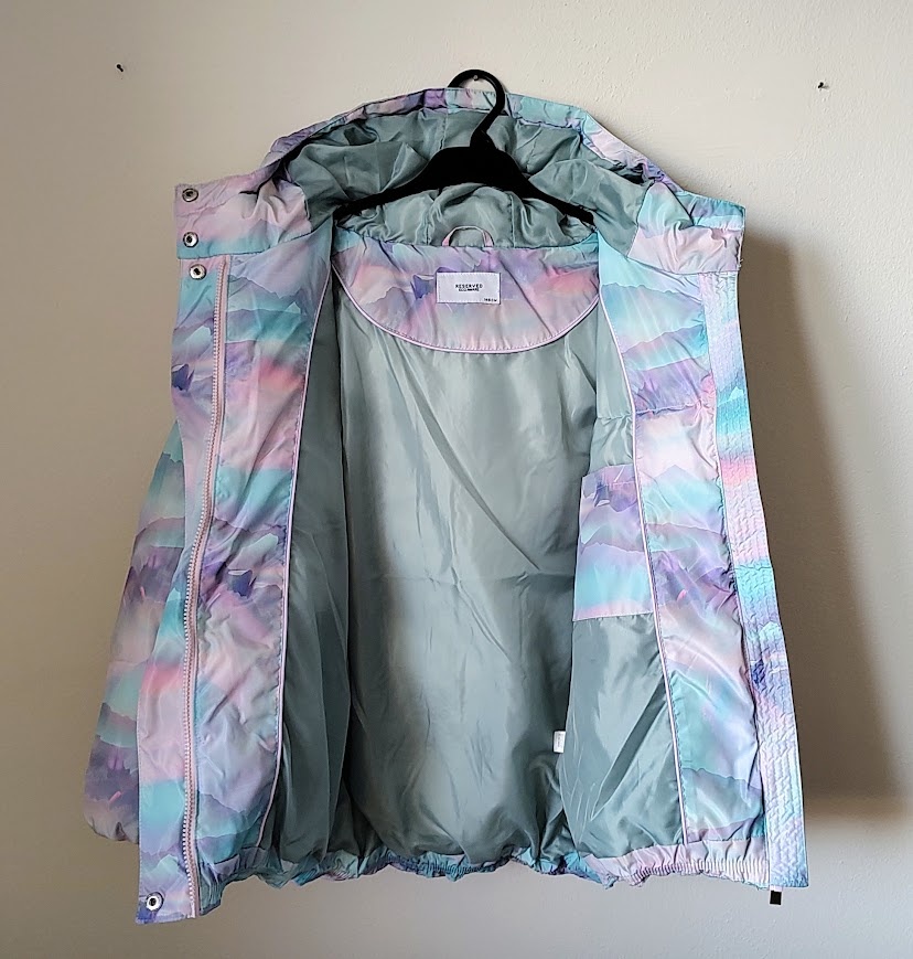 Dievčenská zimná bunda - veľkosť 146 - 2