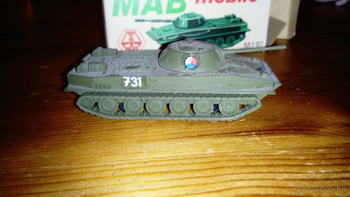 Plastové DDR modely k železnici veľkosť HO a TT - 2