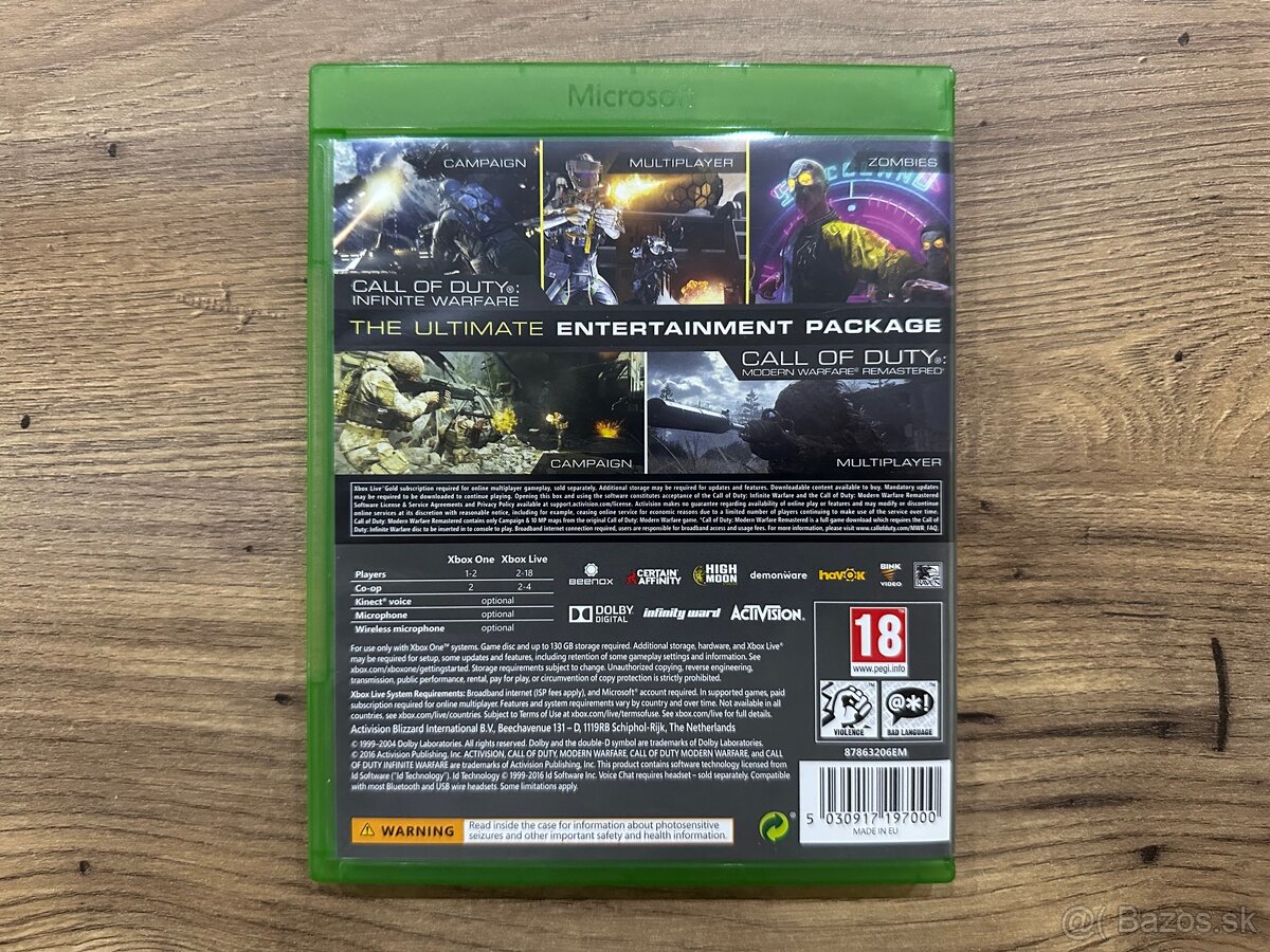 Hra XBOX ONE - Call of Duty Infinite Warfare Legacy Edition - 2