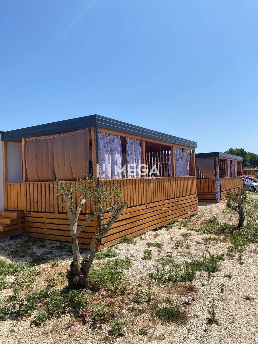 REZERVOVANÉ- Mobilný dom v Chorvátsku - 37 km od ZADARU - po - 2
