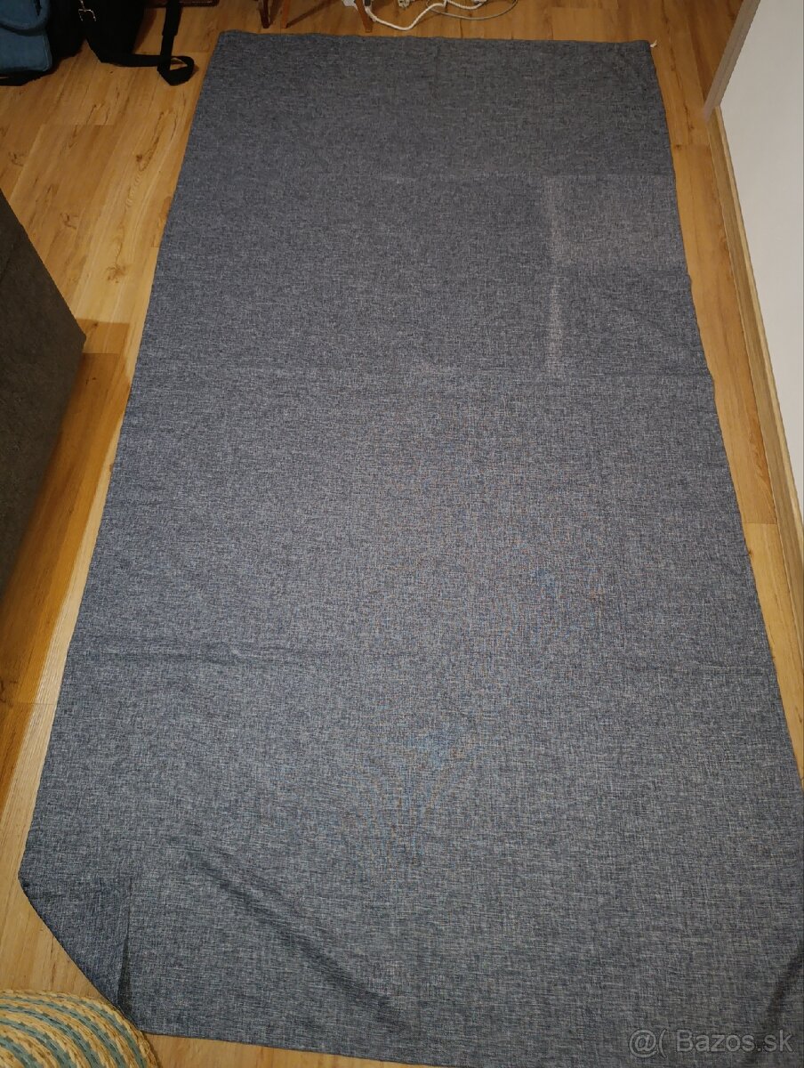 Sivé závesy 2 ks 136x269 cm - 2