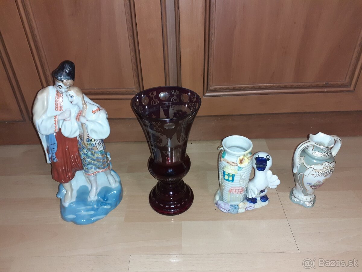 Keramika ľudová, porcelán a sklo dekoračné - 2