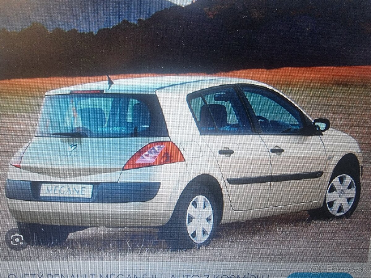 Renault Megane II zadné svetlá - 2