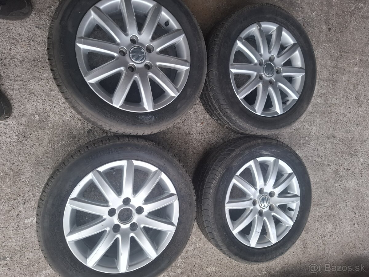 Alu disky zn RONAL 16 8.5 J x 16 ET 50 na WV Jetta Golf 5 - 2