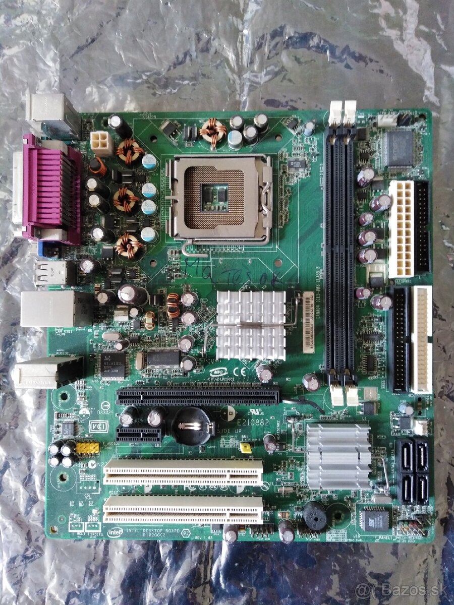 Dosky na Windows XP, chipset 945 aj s procesorom - 2