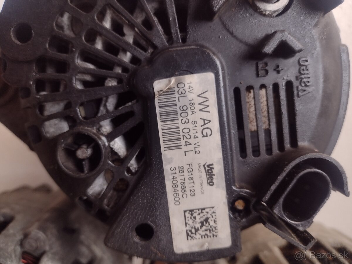 Alternátor - štartér Octavia 3 - 2
