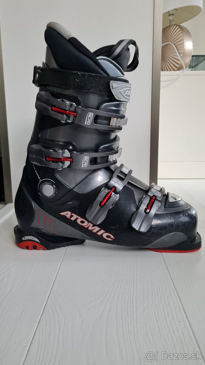 Predám čierne lyžiarky Atomic 27,5-28 - 2