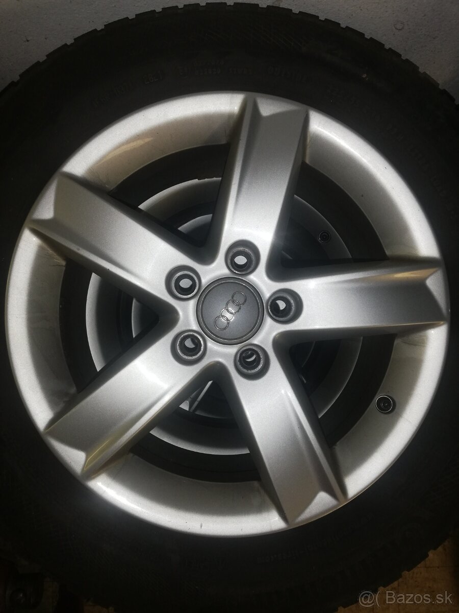 AL disky orig AUDI + zimné pneu - 2