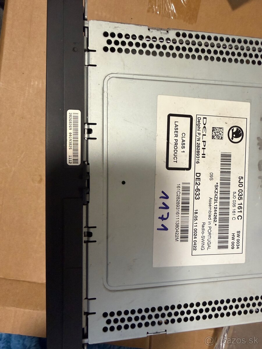 Autorádio Škoda Swing - 2