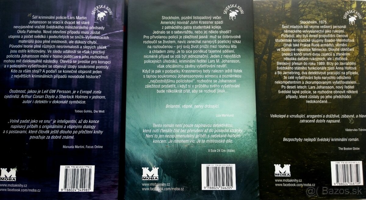 Trilógia od Leifa G.W.Perssona - 2