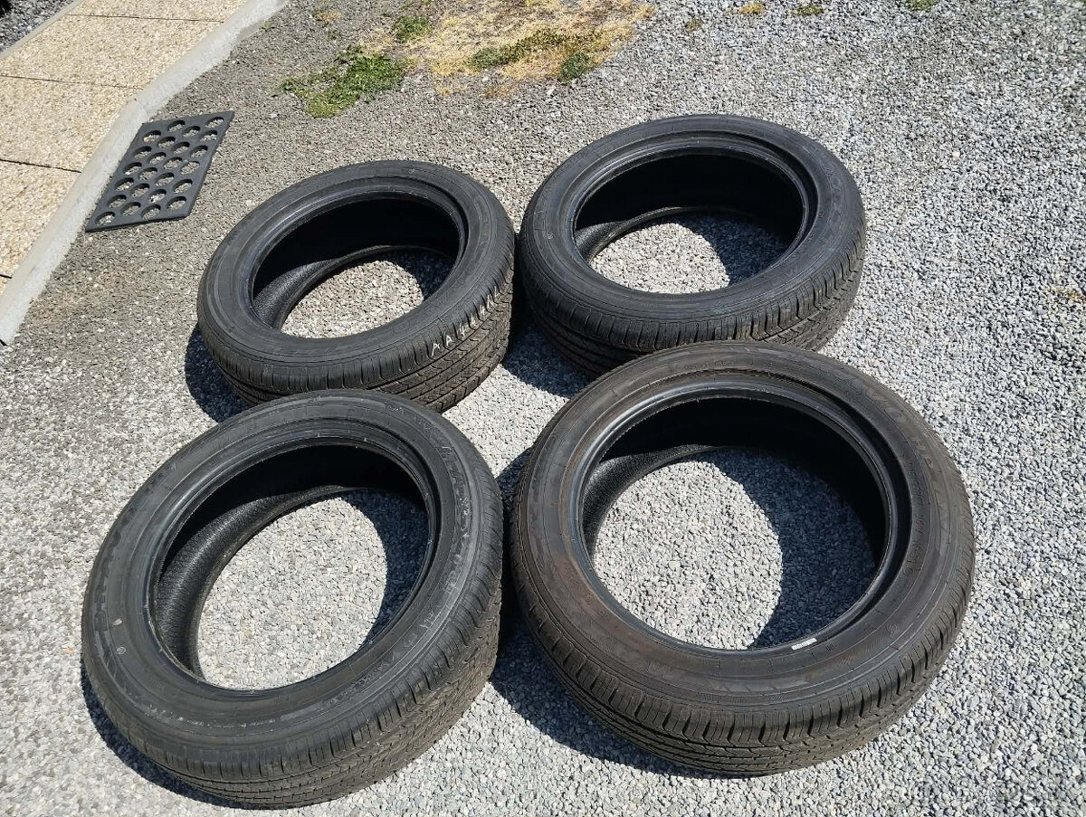 predam nove letne pneumatiky 215.55r17 bravo maxxis - 2