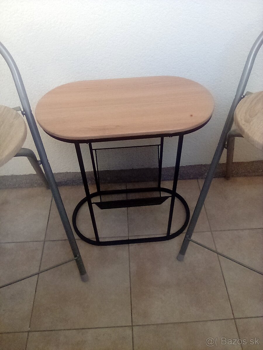 Stolík a stoličky na balkón - 2