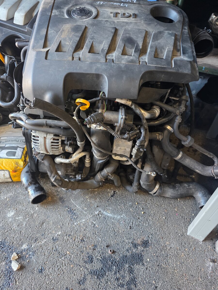Motor 1.6 tdi 77kw CAY CAYC - 2