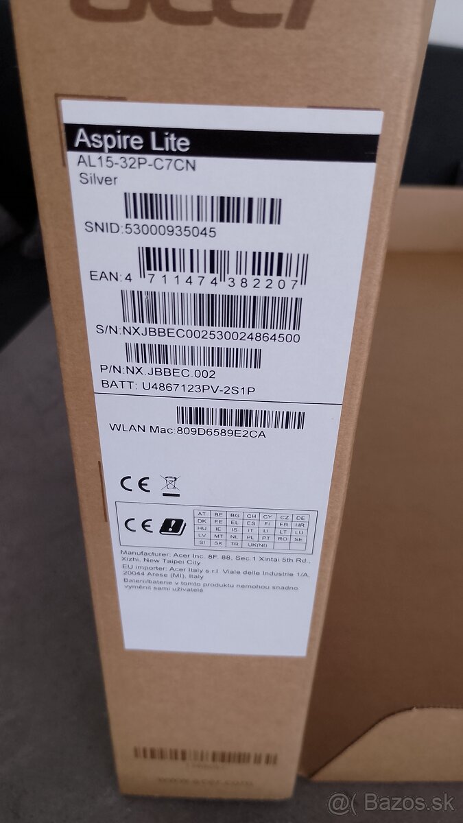 Notebook Acer Aspire lite - 2