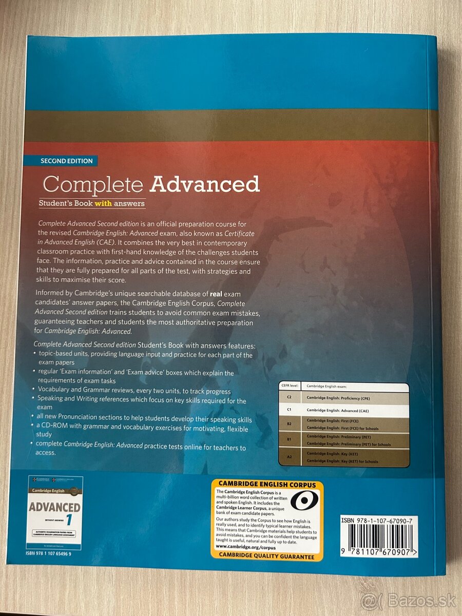 cambridge english advanced student’s book - 2