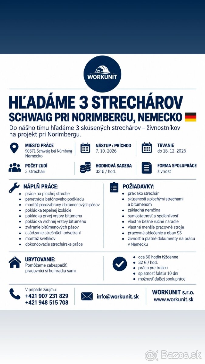 🏠 HĽADÁME 3 STRECHÁROV – NEMECKO 🇩🇪 - 2