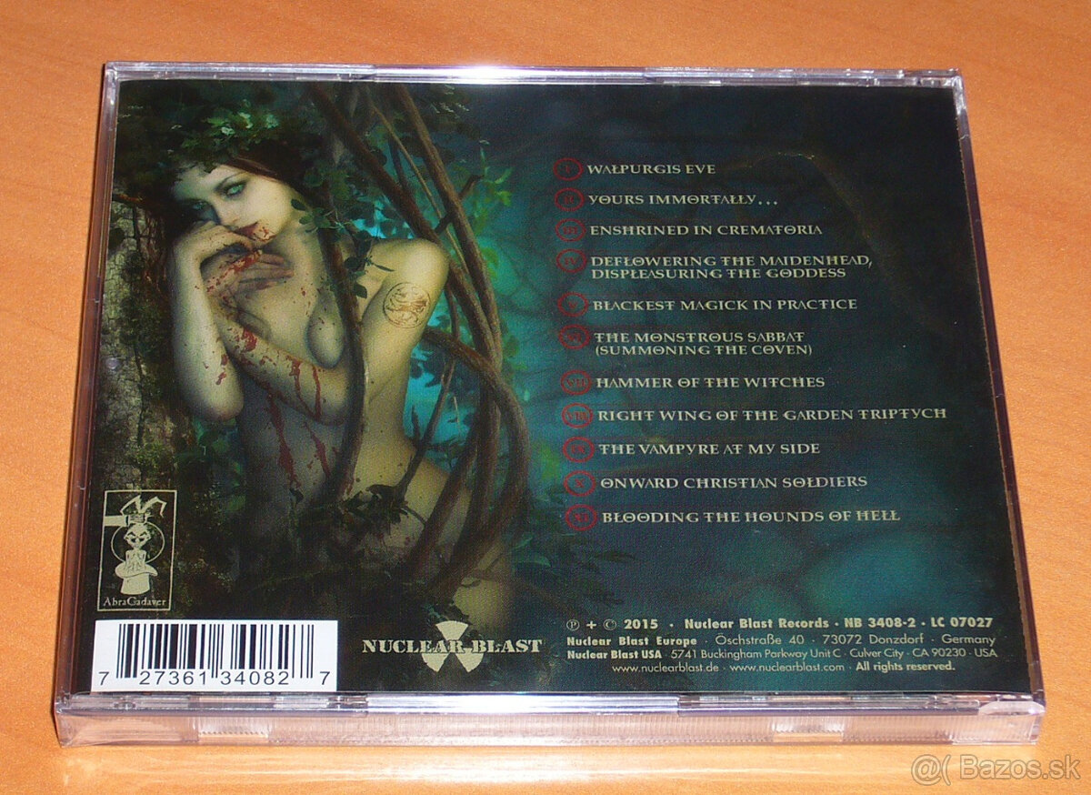 CRADLE OF FILTH - 2x CD - 2