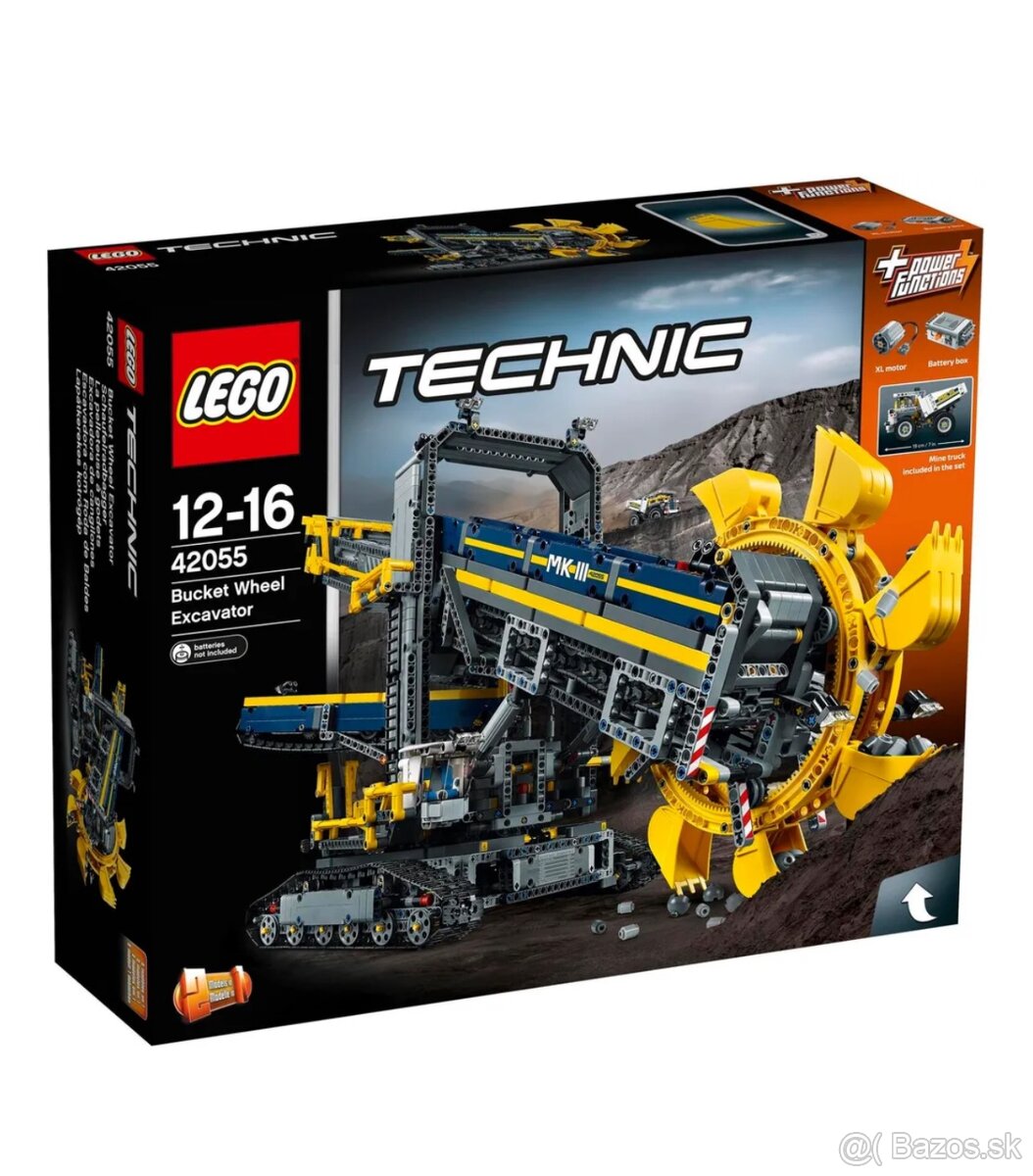 Lego technic 42055 - nove - 2