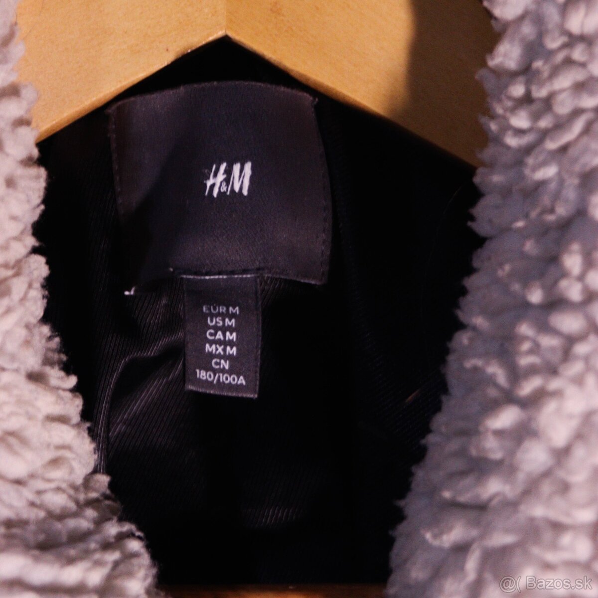 Tmavomodrá manšestrová bunda – veľkosť M - 2