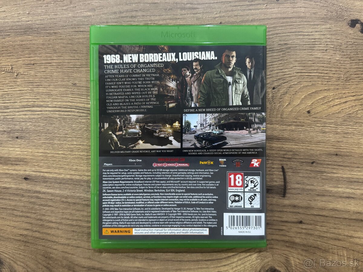 Hra Xbox One - Mafia 3 CZ - 2