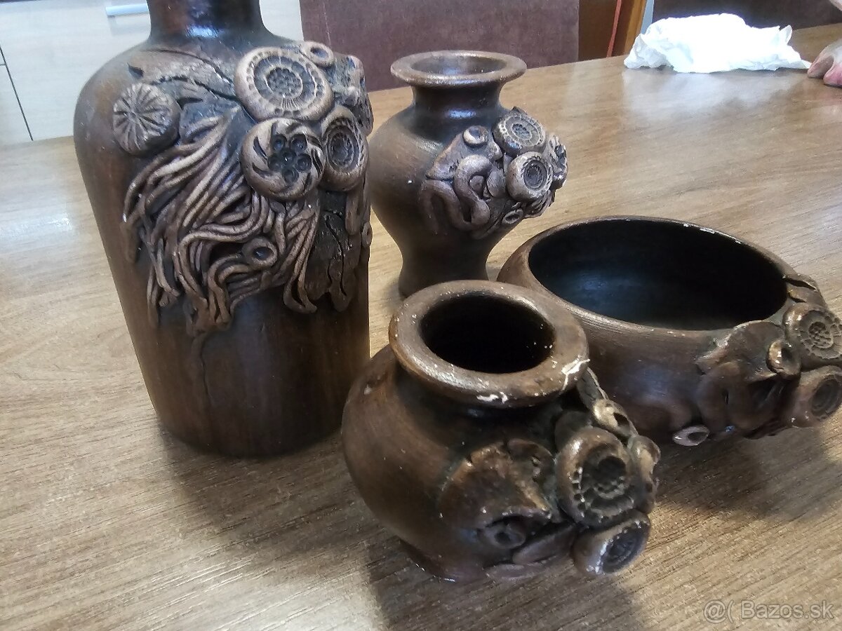 Hlinená keramika. - 2