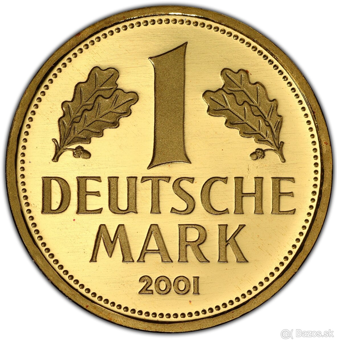 Zlatá minca - 1 Deutsche Mark - 2