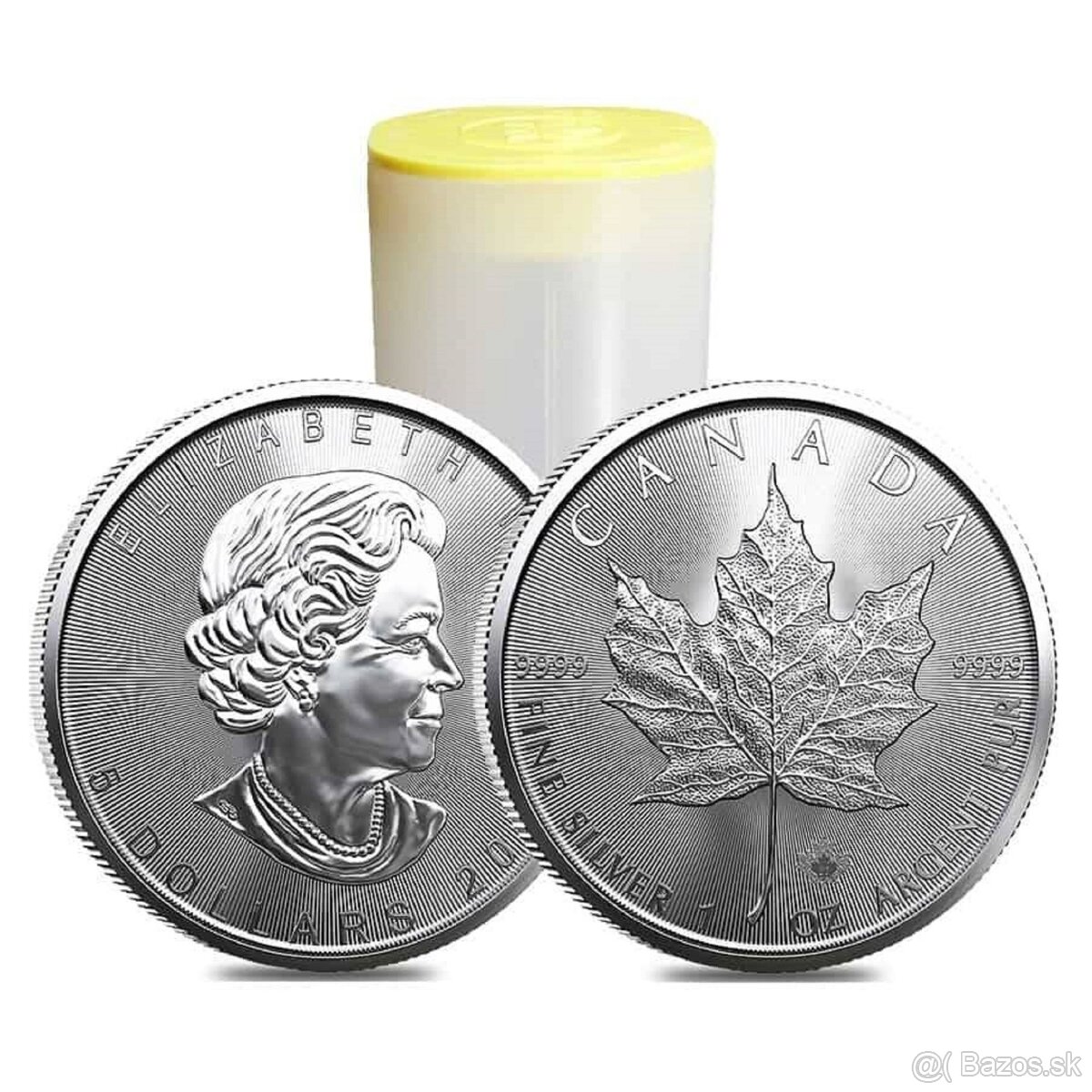 Investičné striebro - mince Maple Leaf - 2