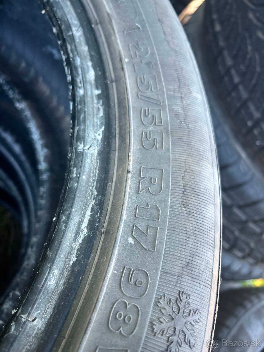 215/55r17 4ks zimne - 2