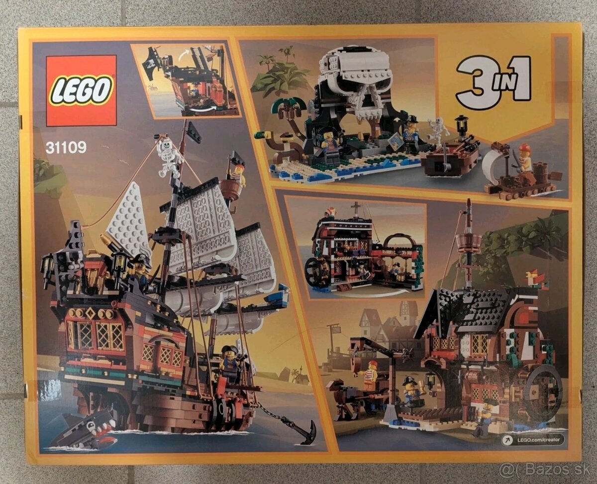 LEGO® Creator 31109 Pirátska loď - 2