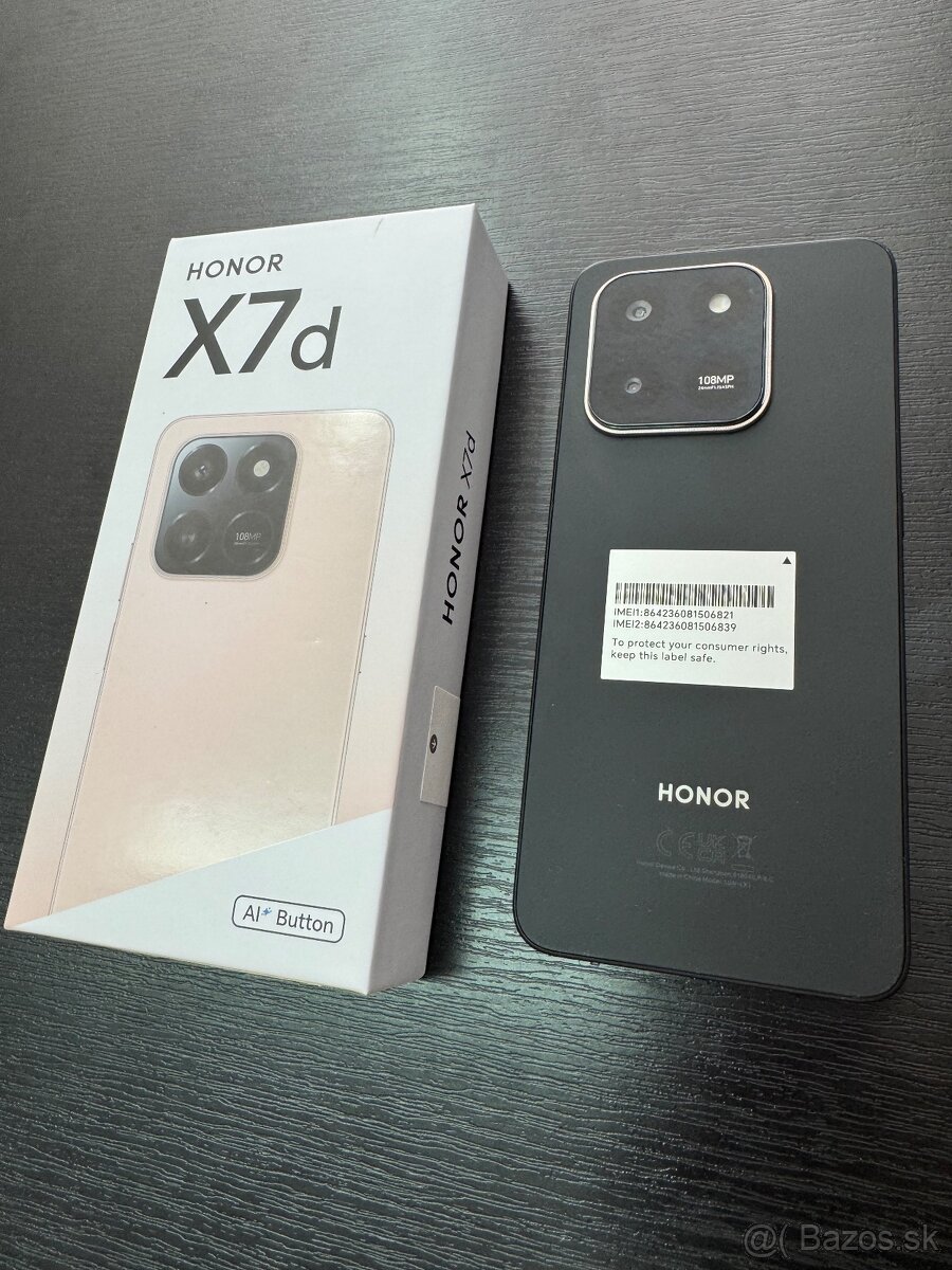 Honor x7d 6/128GB NOVY - 2