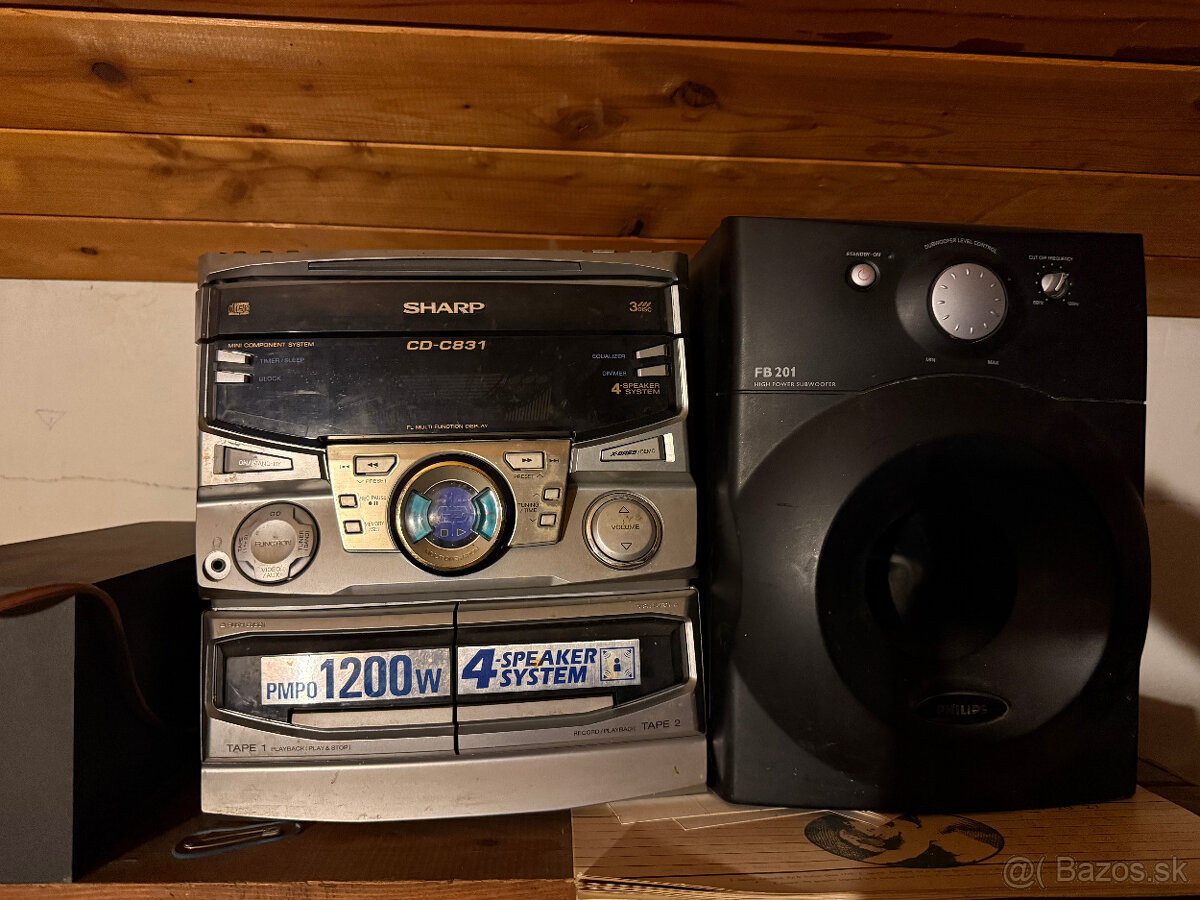 SHARP CD-C831W - 2