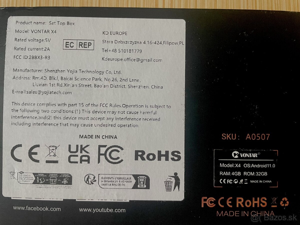 VONTAR X4 - Kodi (Coreelec) 4K TV BOX - 2