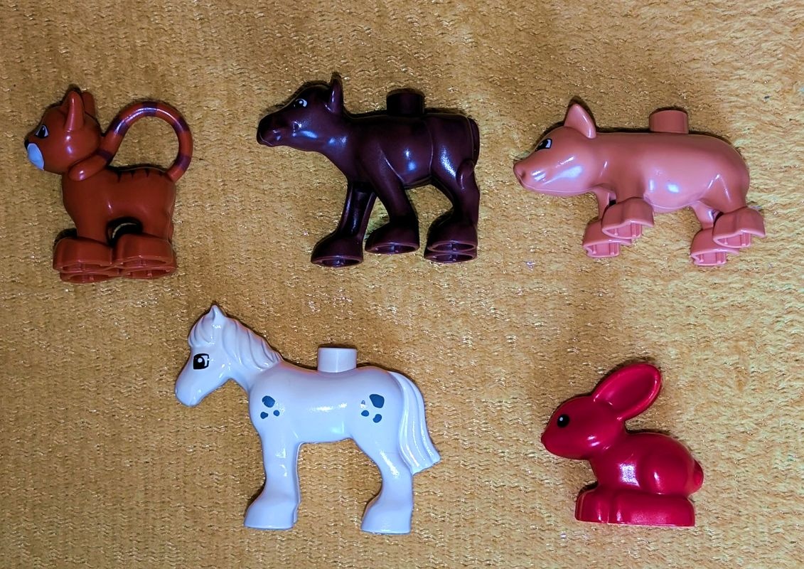 Lego Duplo - domáce zvieratká - 2