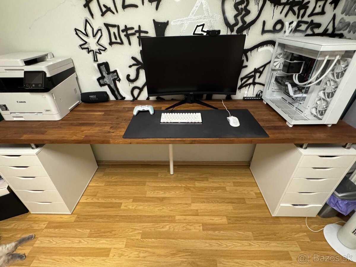 Ikea stôl (custom) - 2