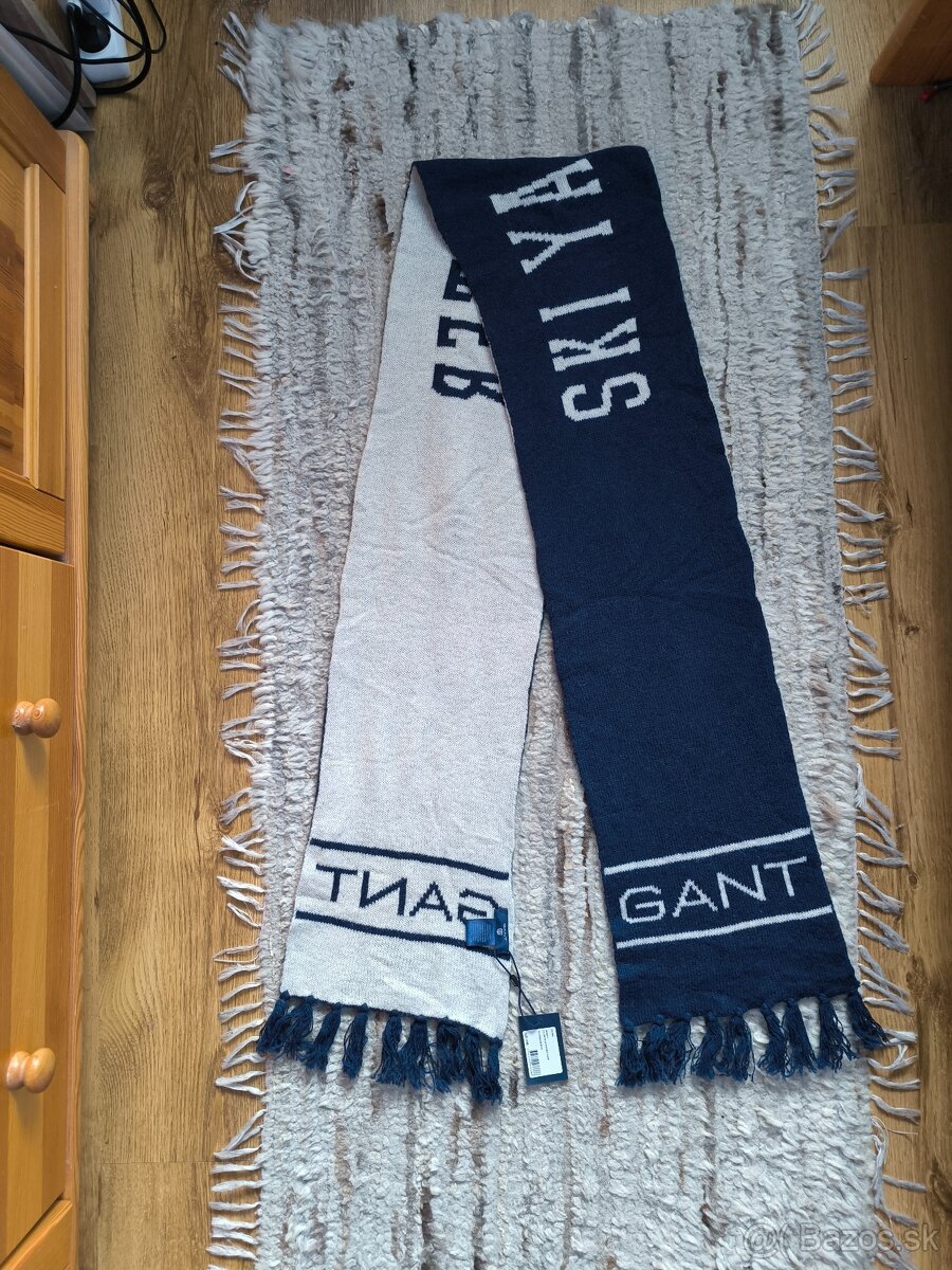 Pánsky vlnený šál Gant - 2