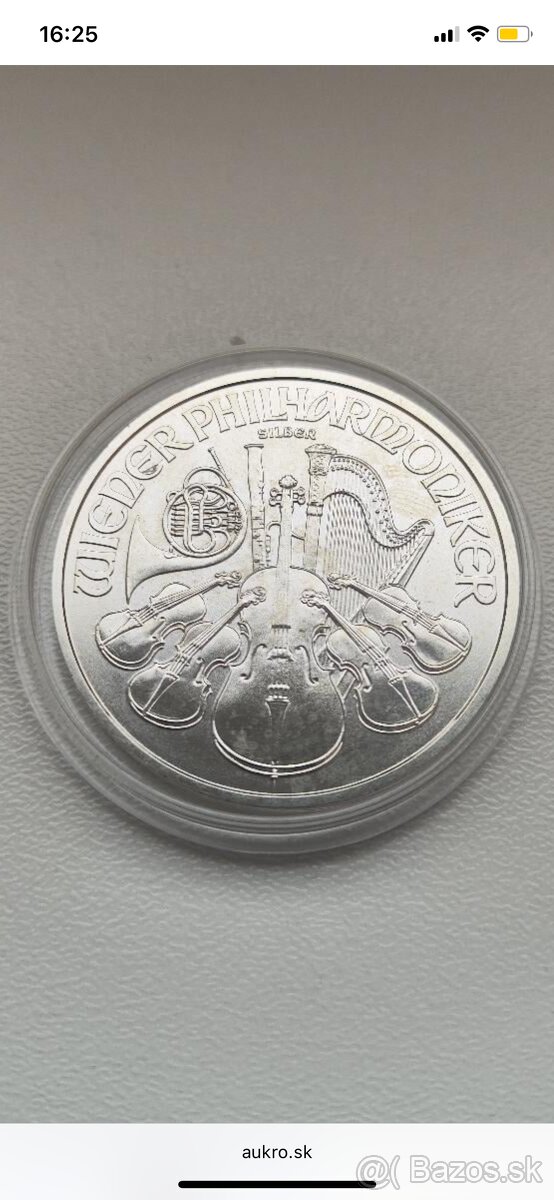 Investičné striebro, strieborné mince - 2