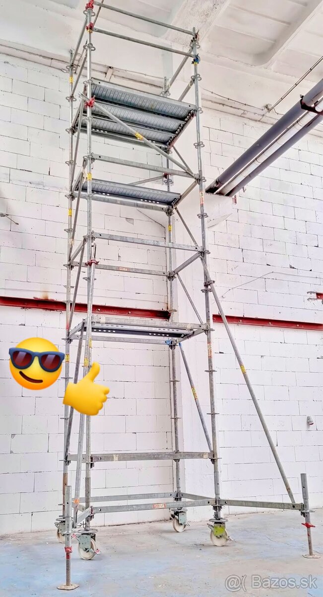 🧱 Prenájom pojazdného modulového lešenia PERI UP - 2