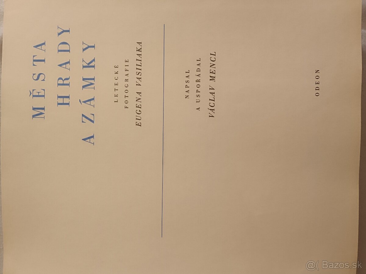 Václav Mencl -Mesta, hrady a zámky - 2