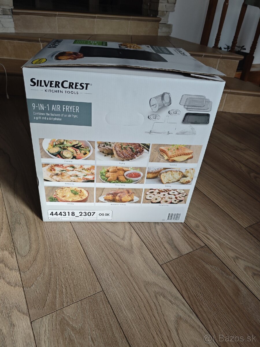 Teplovzdušná friteza Silvercrest 9v1 - 2