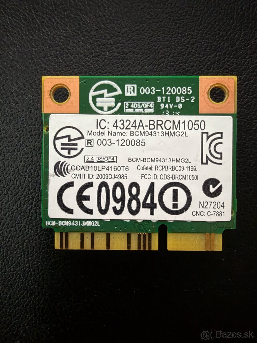 Wi-Fi karta do notebooku – Dell Wireless DW1504 - 2