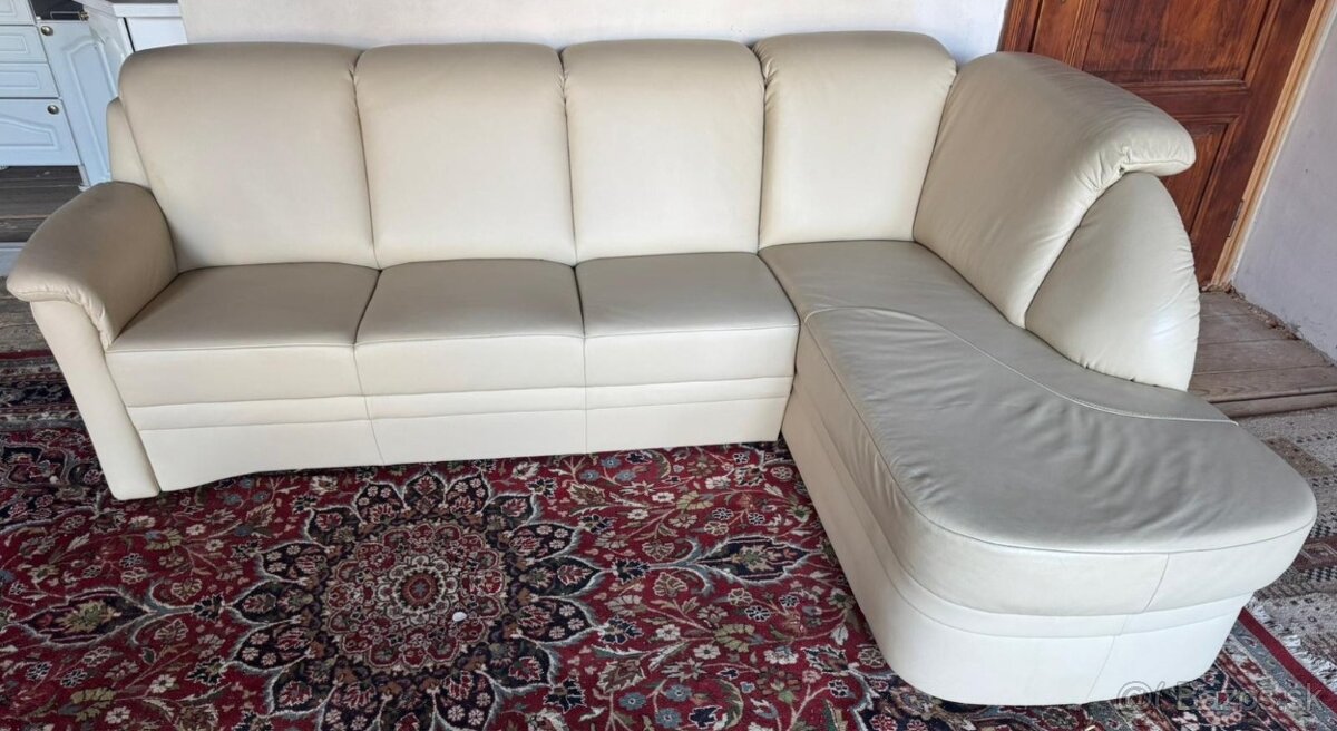 Kožená rohová sedačka, 5249 - 2