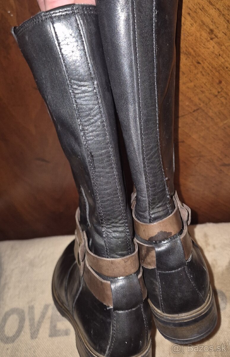 Detské čižmy č.32 kožené - 2