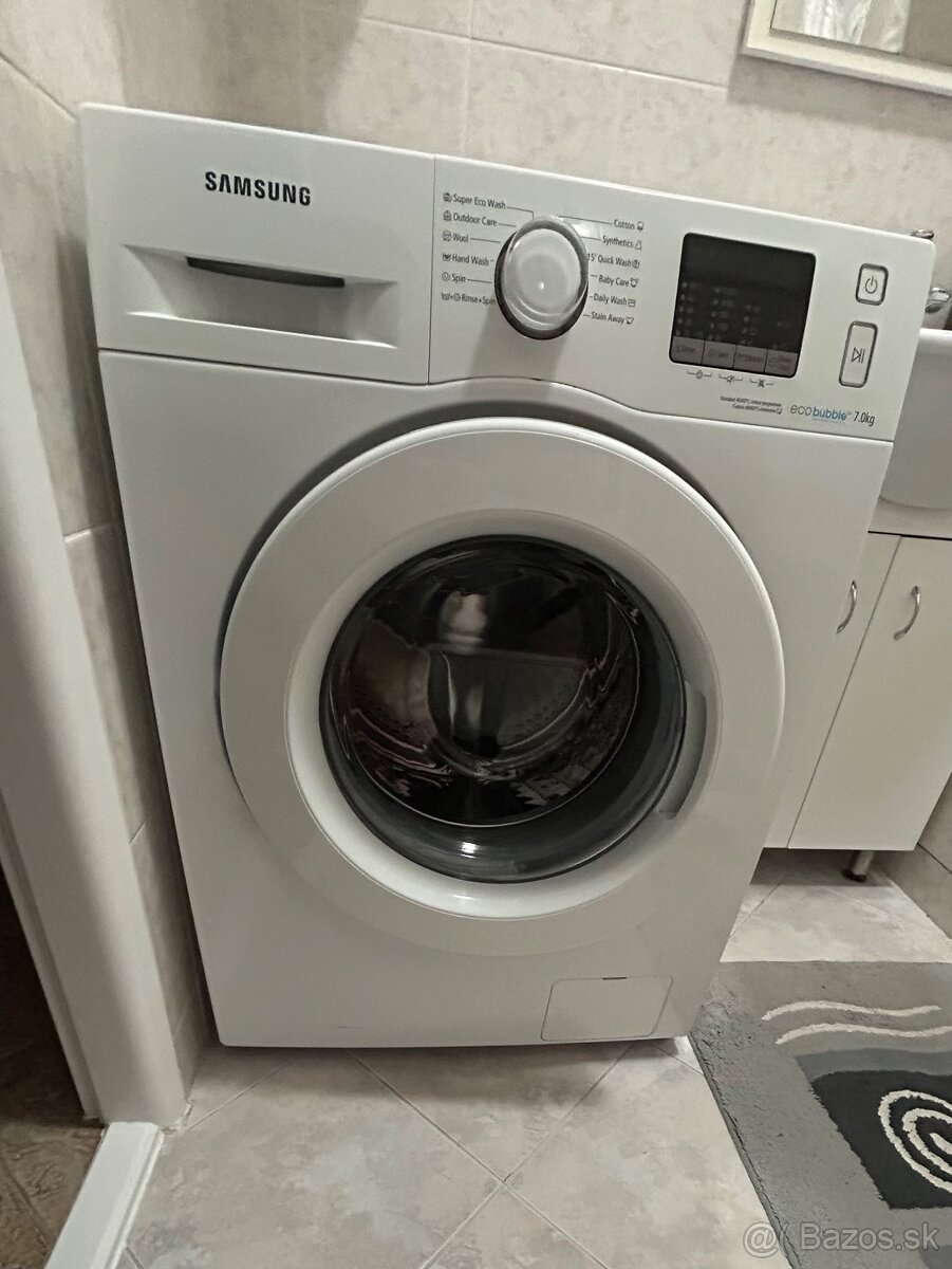 Práčka Samsung EcoBubble 7kg WF 70F5E0W2W/LE na predaj - 2