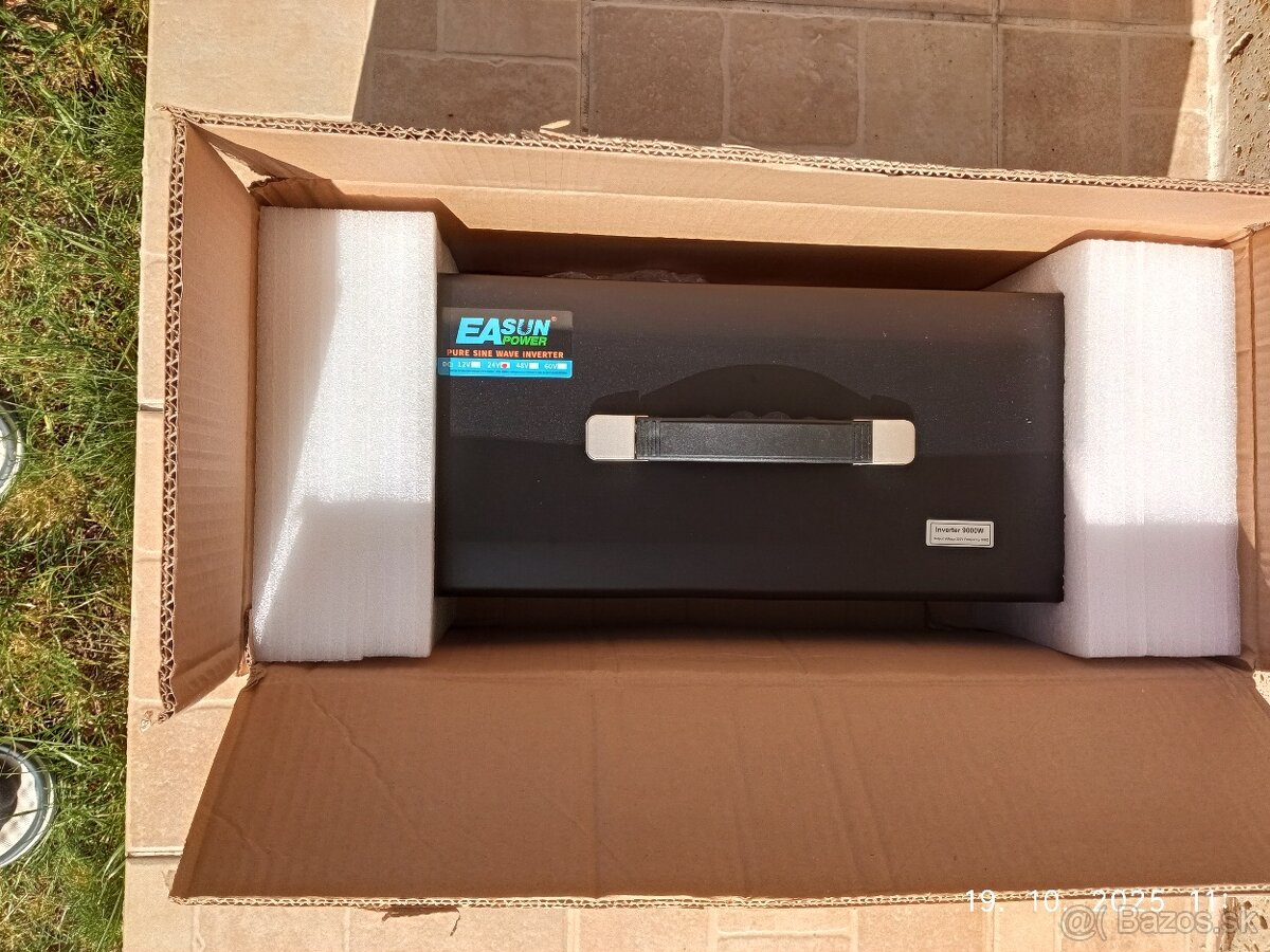 Solárny menič 9kW, 24V/230V -predám - 2