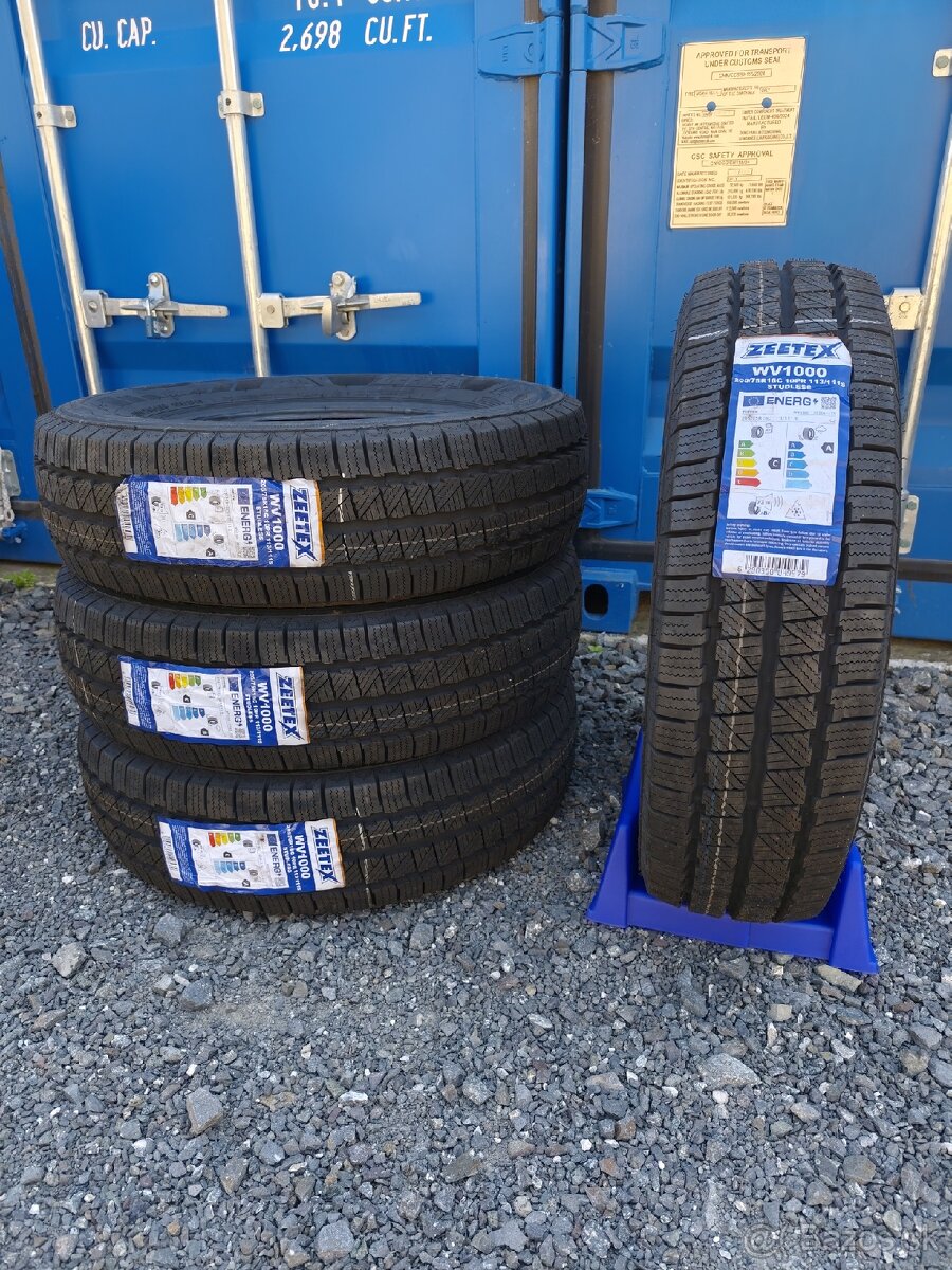 Zimné pneu na dodávku 205/75R16C - 2